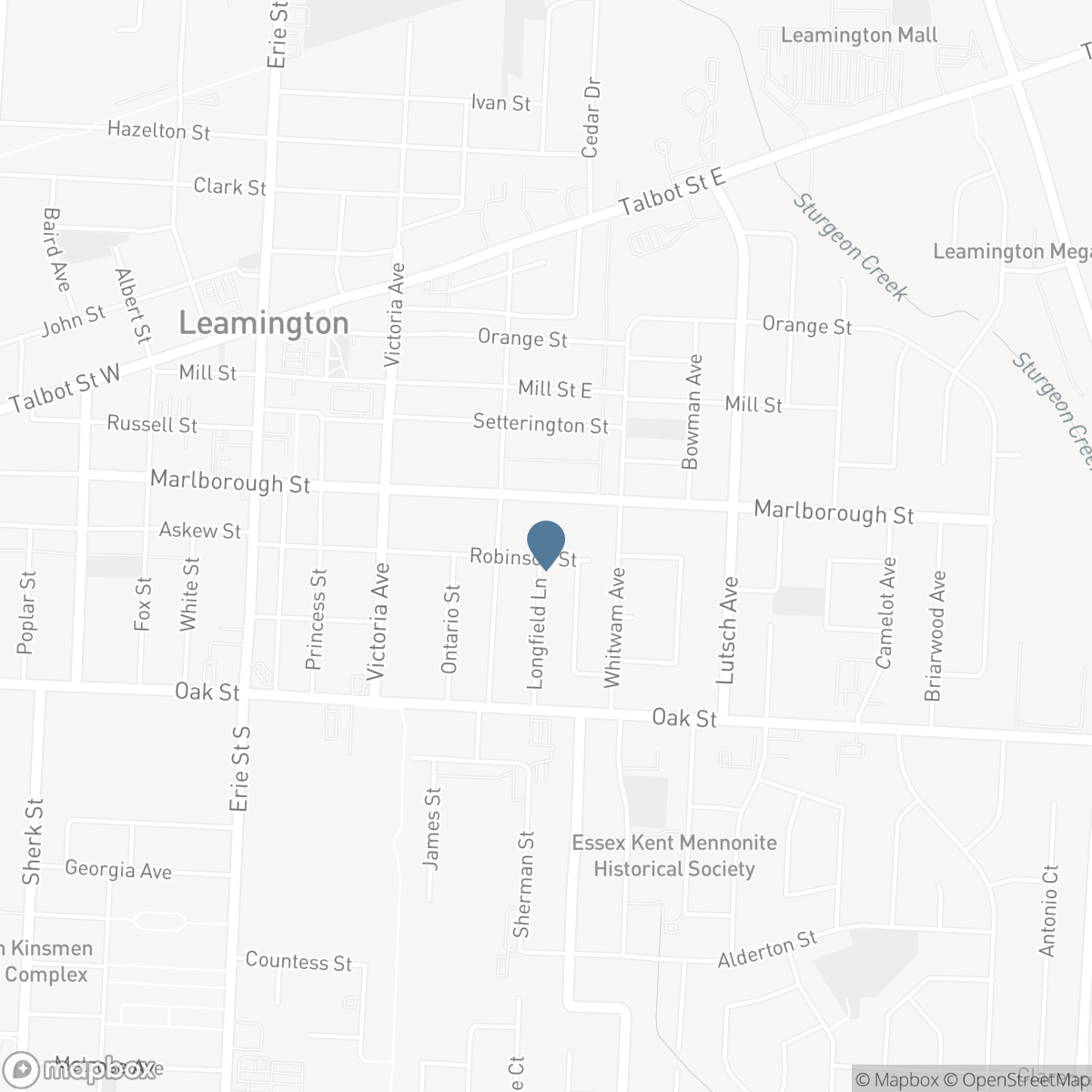 81 ROBINSON, Leamington, Ontario N8H 1Z2
